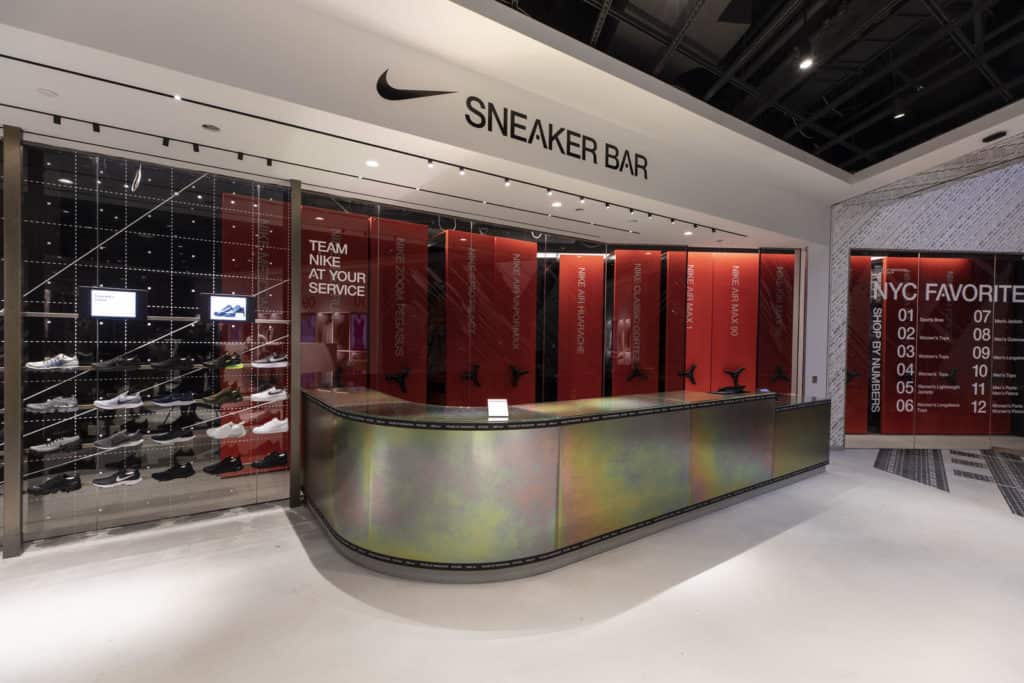 Nike's new New York City flagship incorporates even