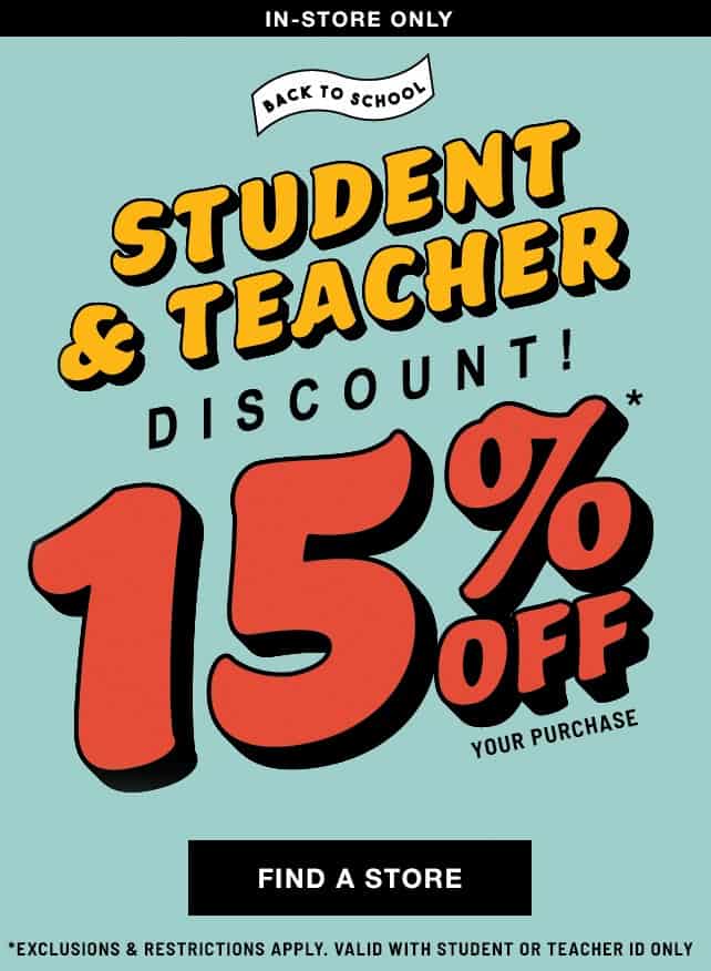 How Student Discounts Factor Into Online Retailers’ Back-to-school ...