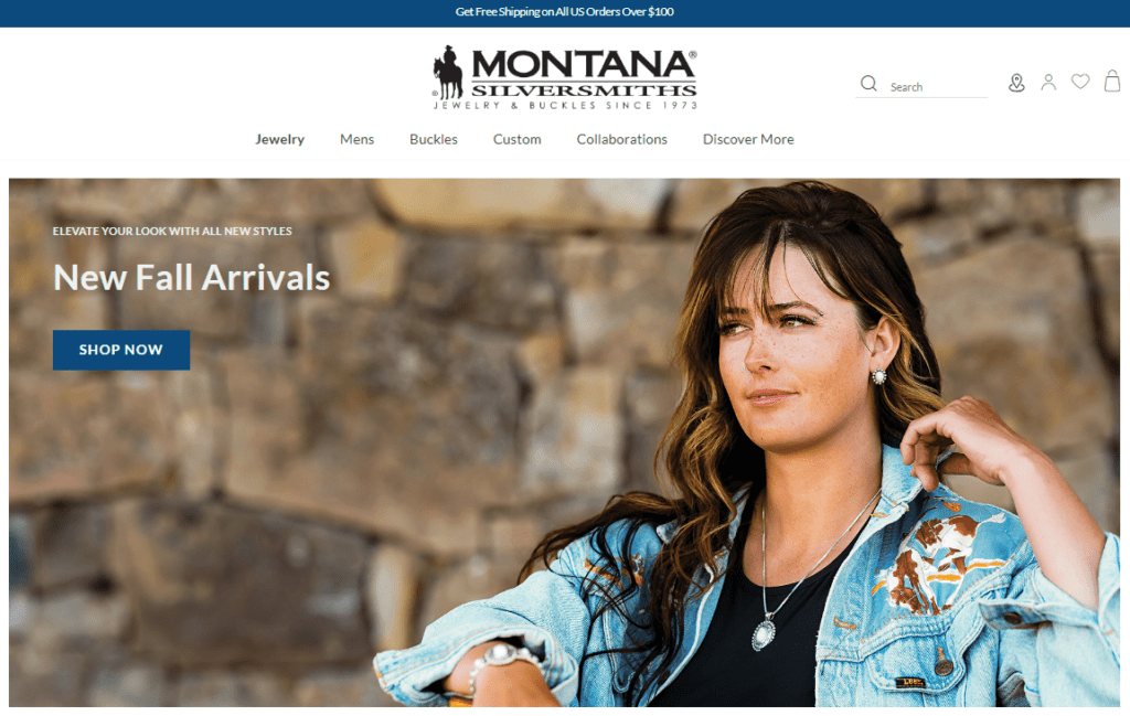 Montana Silversmiths adds 100 new products to its ecommerce site each quarter.